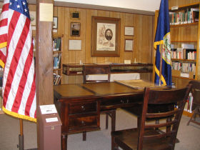 Fr. Ravalli research library at Historic St. Mary's Mission in Stevensville, MT