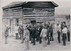 Fr. Ravalli's cabin in the 1960's