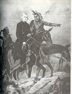 Fr. De Smet and Indian escort