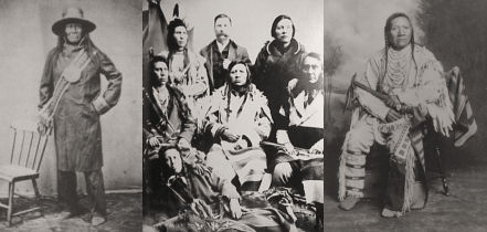 Chief Victor, Salish Delegation to Wash., D.C. and Chief Charlo