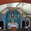 The Chapel interior. The influence of the Italian Renaissance on Fr. Ravalli can be seen in the bold colors he used.