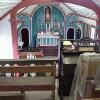 View of the altar from the choir loft.